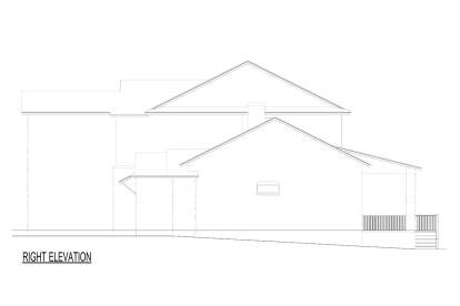 Contemporary House Plan #9300-00131 Elevation Photo