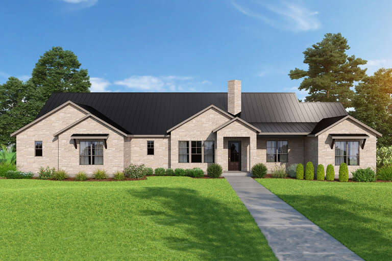House Plan House Plan #32793 Front Elevation 
