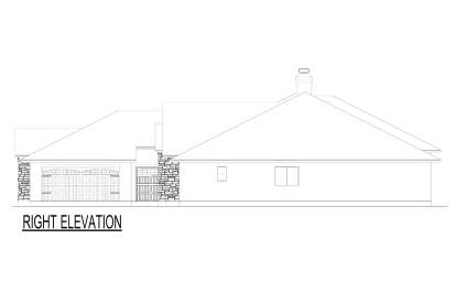 European House Plan #9300-00133 Elevation Photo