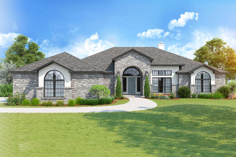 House Plan House Plan #32795 Front Elevation 