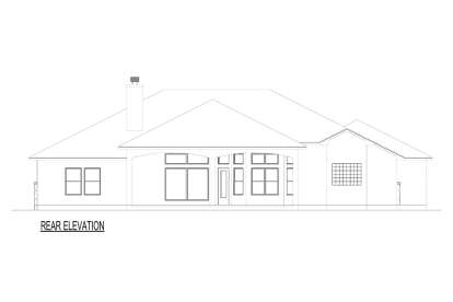 European House Plan #9300-00134 Elevation Photo