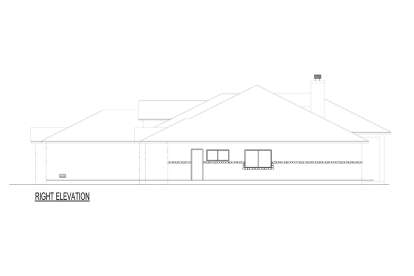 European House Plan #9300-00134 Elevation Photo