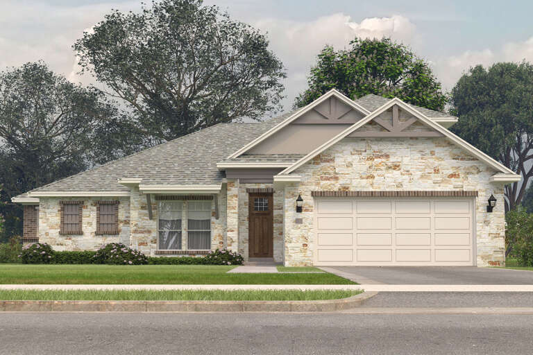 House Plan House Plan #32796 Front Elevation 
