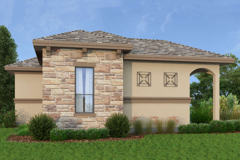 House Plan House Plan #32797 Angled Front Elevation