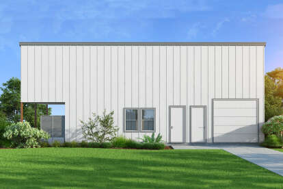 Barn House Plan #9300-00137 Elevation Photo