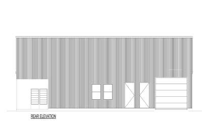 Barn House Plan #9300-00137 Elevation Photo