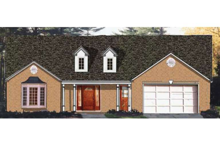 House Plan House Plan #328 Front Elevation