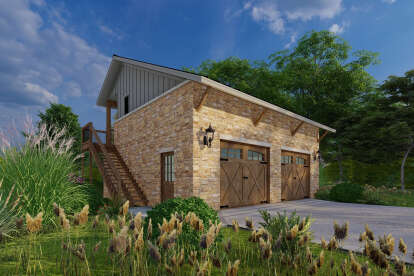 Craftsman House Plan #9300-00142 Elevation Photo