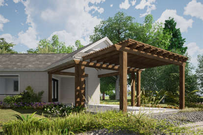 Contemporary House Plan #9300-00143 Elevation Photo