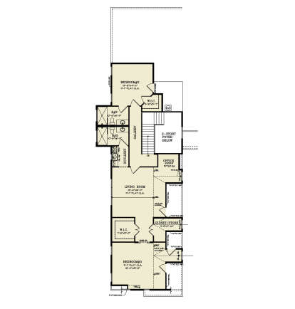 Second Floor for House Plan #699-00404