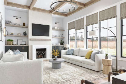 Modern Farmhouse House Plan #699-00404 Additional Photo
