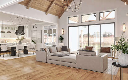Modern Farmhouse House Plan #699-00404 Additional Photo