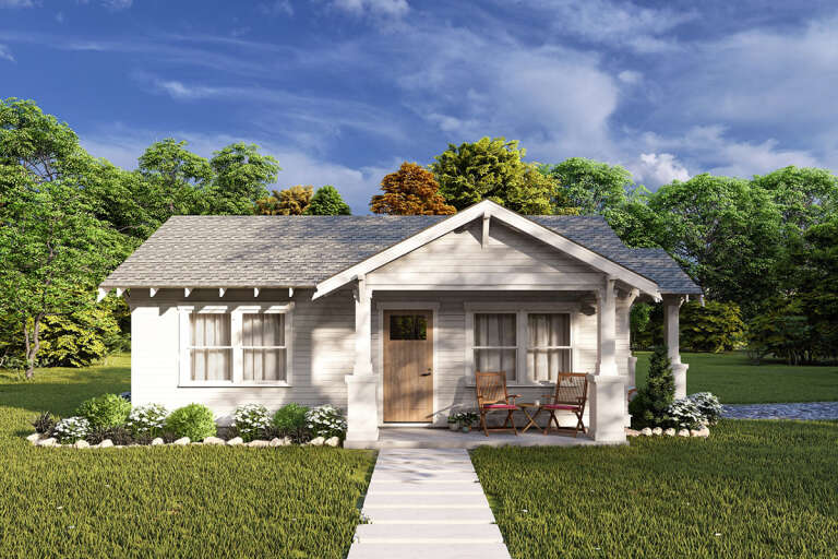 House Plan House Plan #32809 Front Elevation 
