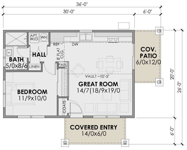 House Plan House Plan #32809 Drawing 1