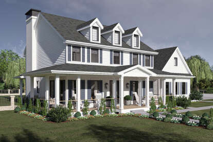 Modern Farmhouse House Plan #963-01132 Elevation Photo