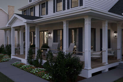 Modern Farmhouse House Plan #963-01132 Elevation Photo
