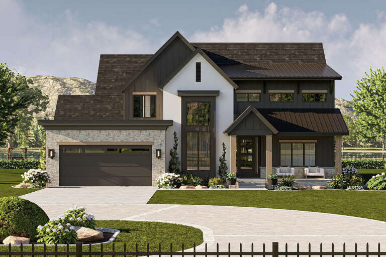 House Plan House Plan #32811 Front Elevation 