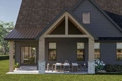 Modern Transitional House Plan #963-01133 Elevation Photo