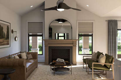 Modern Transitional House Plan #963-01133 Additional Photo