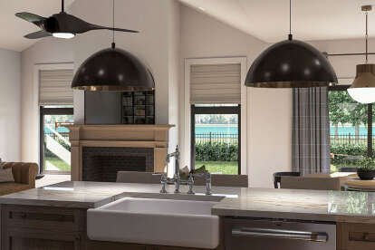 Modern Transitional House Plan #963-01133 Additional Photo