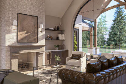 Modern Transitional House Plan #963-01134 Additional Photo