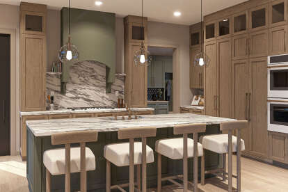 Modern Transitional House Plan #963-01134 Additional Photo