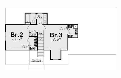 Second Floor for House Plan #963-01135