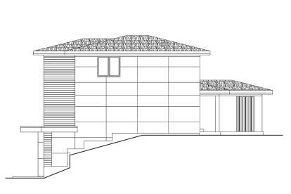 Contemporary House Plan #035-01137 Elevation Photo