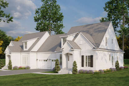 Cottage House Plan #110-01131 Elevation Photo