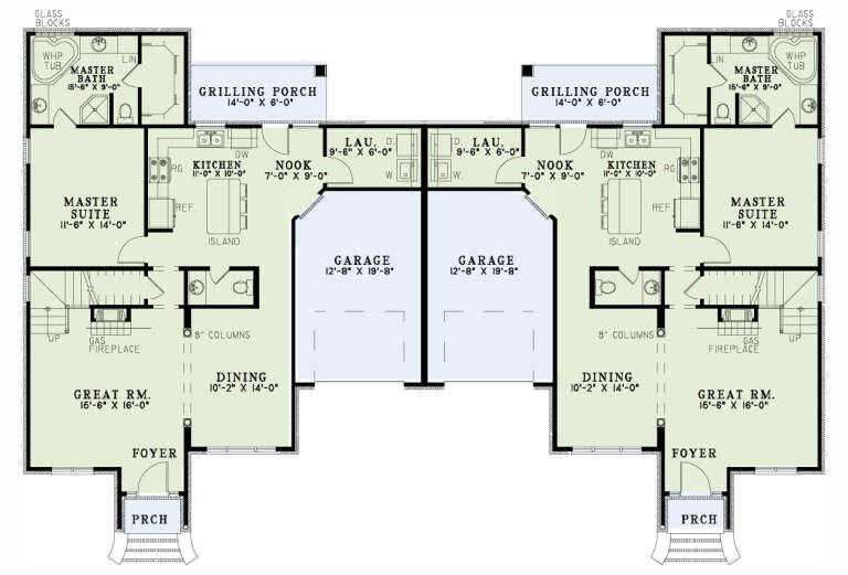 House Plan House Plan #32819 Drawing 1