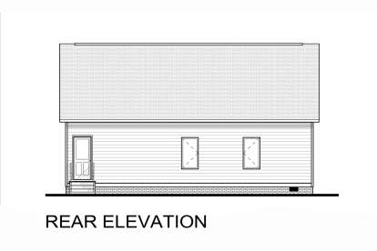 Modern House Plan #6261-00075 Elevation Photo