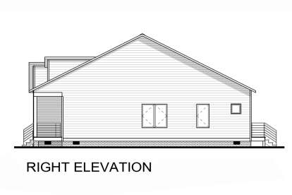 Modern House Plan #6261-00075 Elevation Photo
