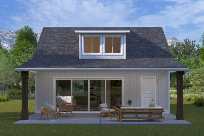 Traditional House Plan #2802-00380 Elevation Photo