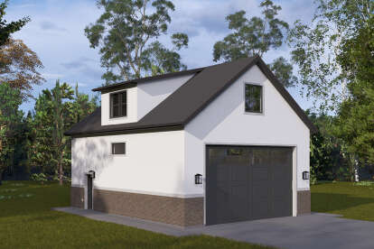 Traditional House Plan #2802-00381 Elevation Photo