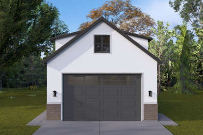 Traditional House Plan #2802-00381 Elevation Photo