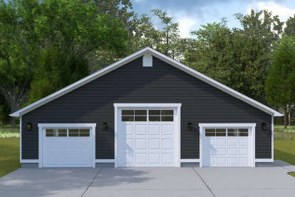 Traditional House Plan #2802-00382 Elevation Photo