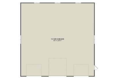 Garage Floor for House Plan #2802-00382