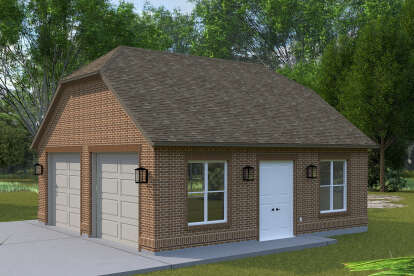 Traditional House Plan #2802-00383 Elevation Photo