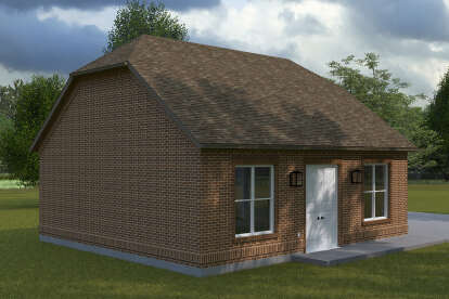 Traditional House Plan #2802-00383 Elevation Photo