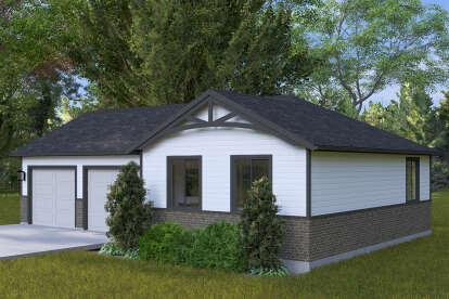 Traditional House Plan #2802-00384 Elevation Photo