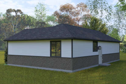 Traditional House Plan #2802-00384 Elevation Photo