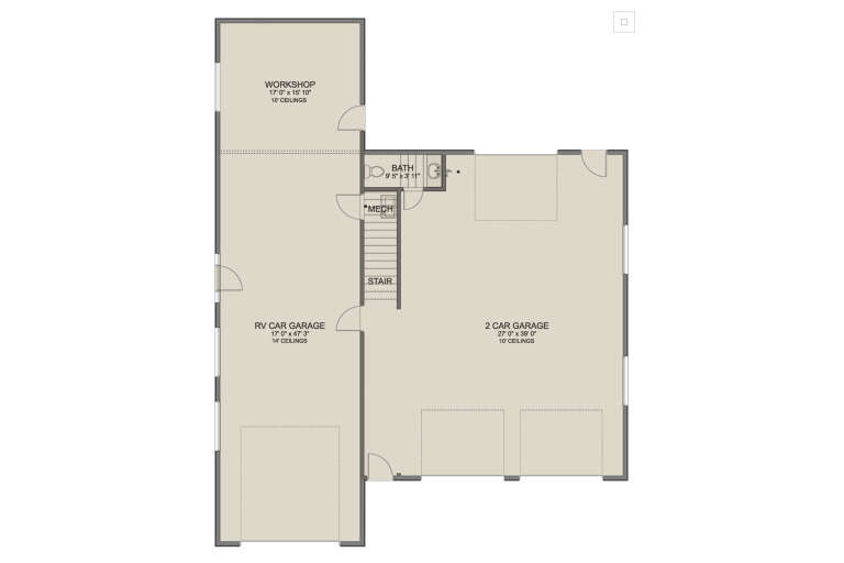 House Plan House Plan #32828 Drawing 1