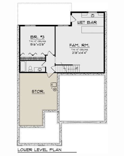 Basement for House Plan #1020-00379