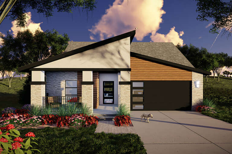 House Plan House Plan #32843 Front Elevation 