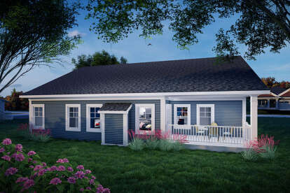 Craftsman House Plan #1020-00390 Elevation Photo