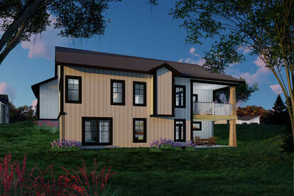 Modern Farmhouse House Plan #1020-00393 Elevation Photo