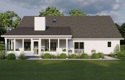 Traditional House Plan #110-00140 Elevation Photo