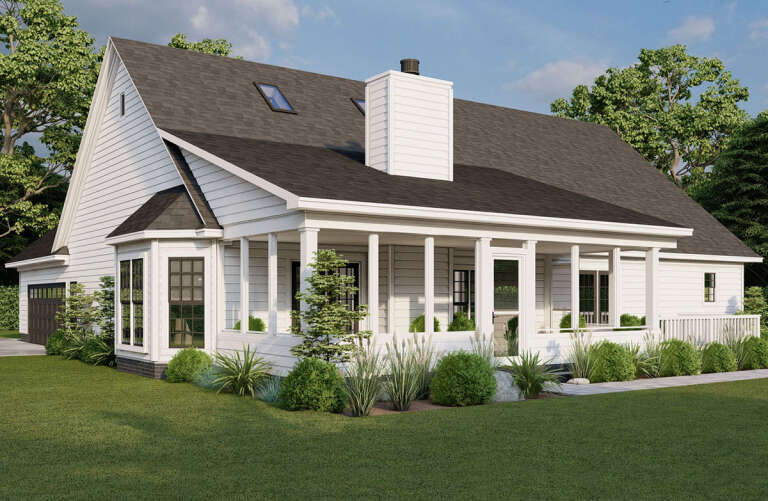 Traditional House Plan #110-00140 Elevation Photo