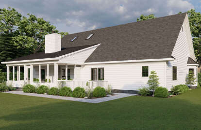 Traditional House Plan #110-00140 Elevation Photo