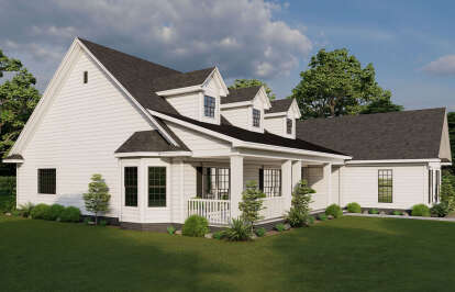 Traditional House Plan #110-00140 Elevation Photo